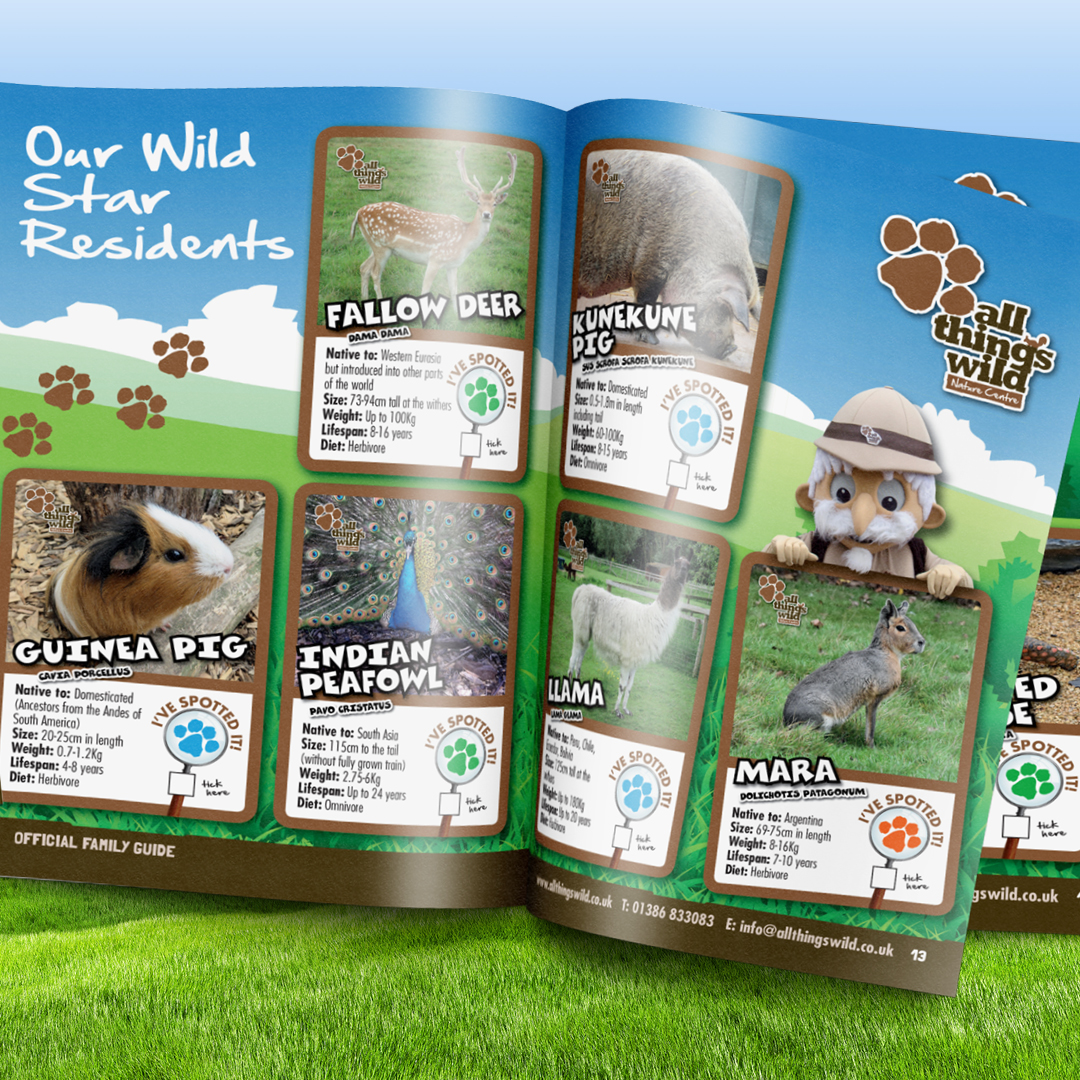 All Things Wild Official Family Guide Inner Gambit Print Management